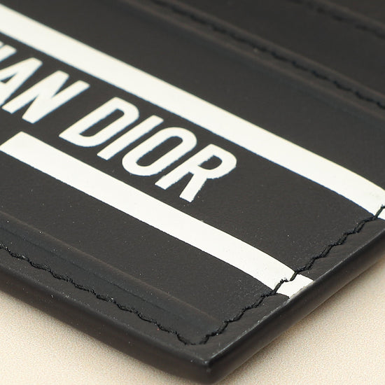 Christian Dior Blue Vibe Card Holder-Christian Dior-THE CLOSET