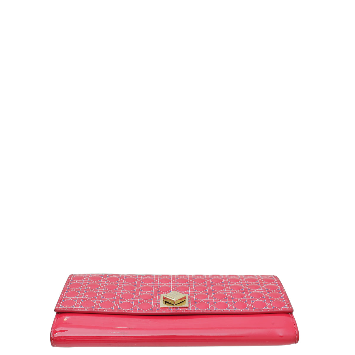 Christian Dior Pink Cannage Turn Me Dior Croisiere Wallet On Chain