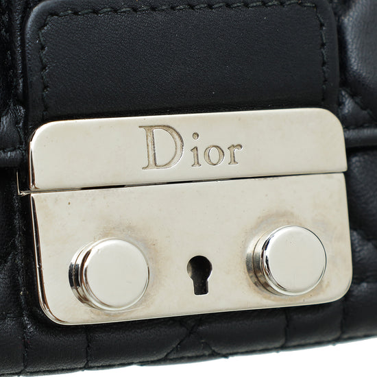 Christian Dior Black Miss Dior Wallet on Chain