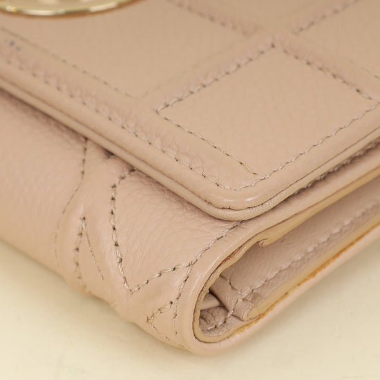 Christian Dior Beige Diorama Trifold Wallet-Christian Dior-THE CLOSET