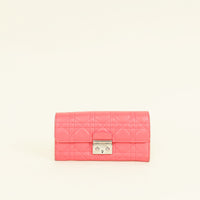 Christian Dior Pink Cannage Miss Dior Wallet