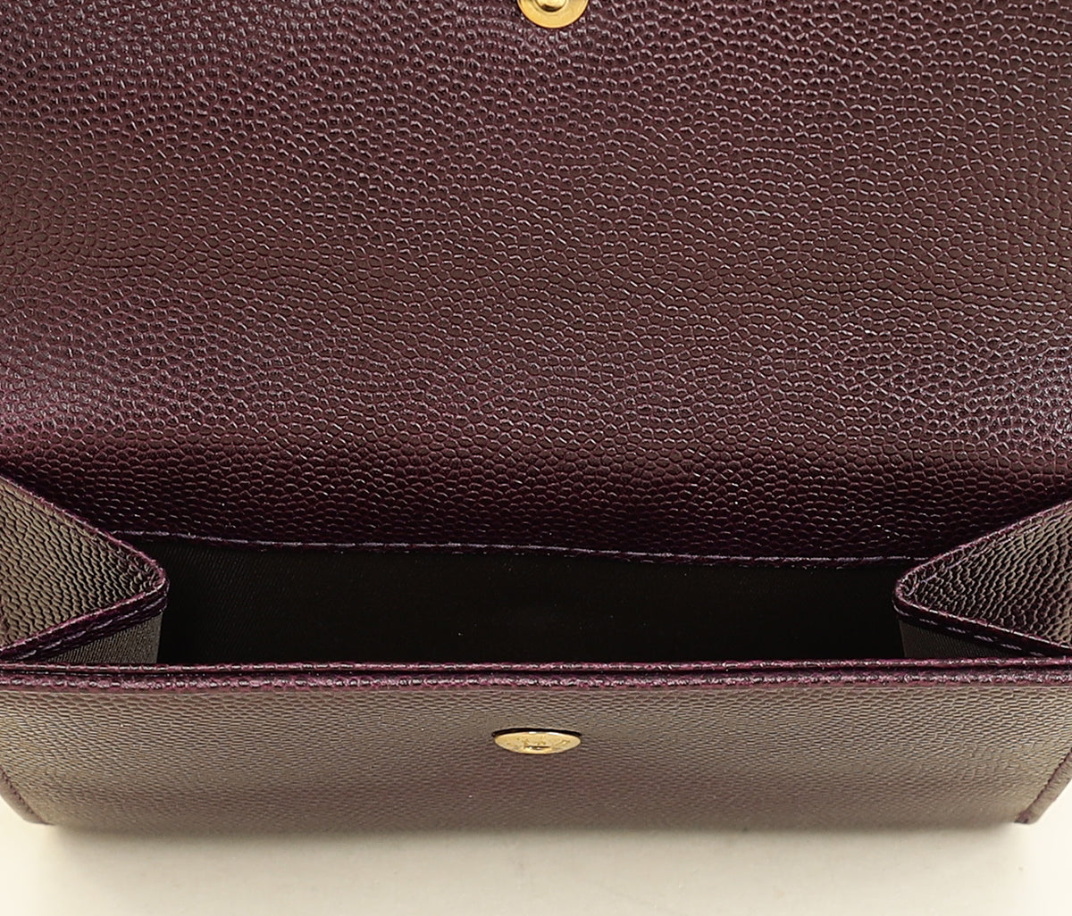 Christian Dior Dark Violet CD Leather Wallet-Christian Dior-THE CLOSET