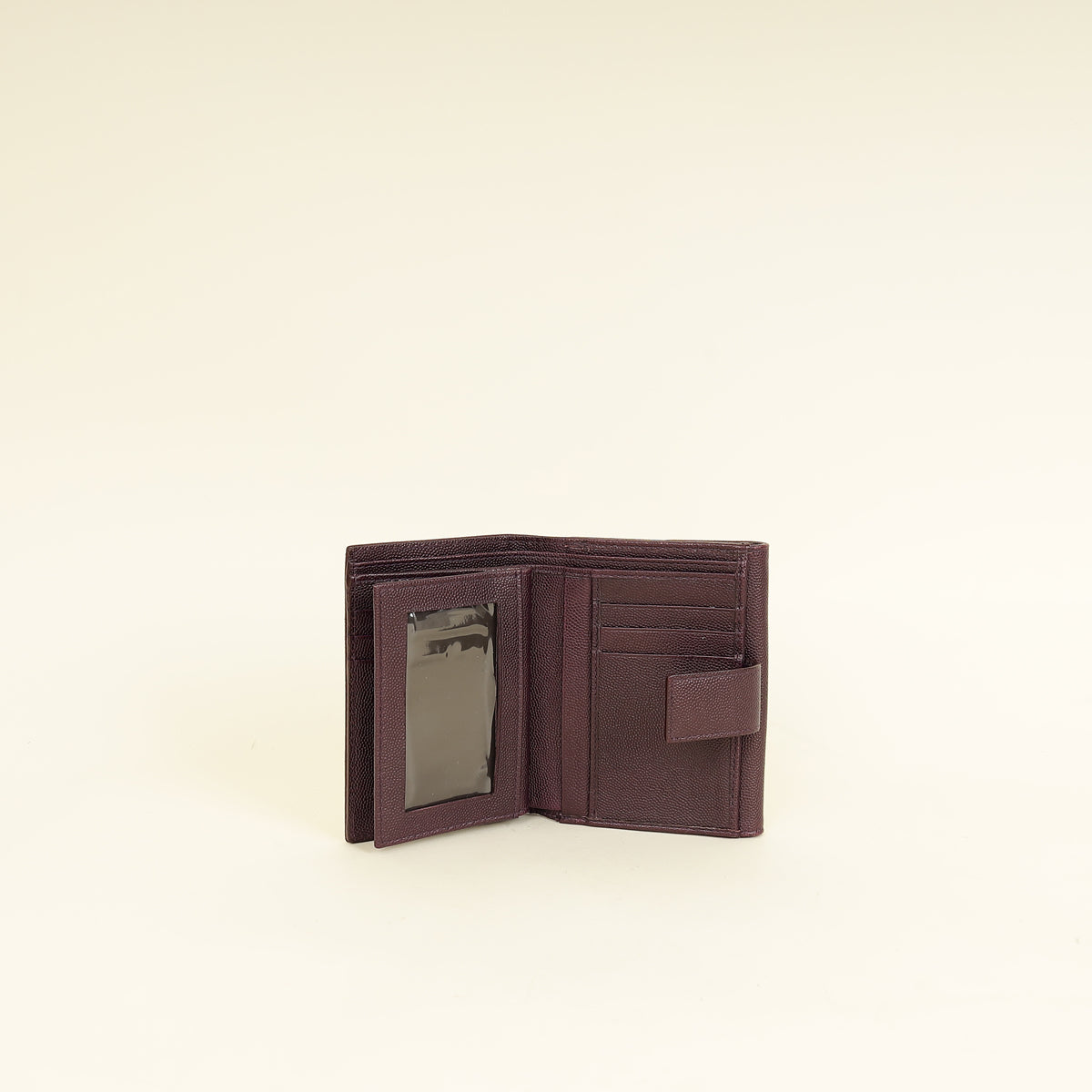 Christian Dior Dark Violet CD Leather Wallet-Christian Dior-THE CLOSET