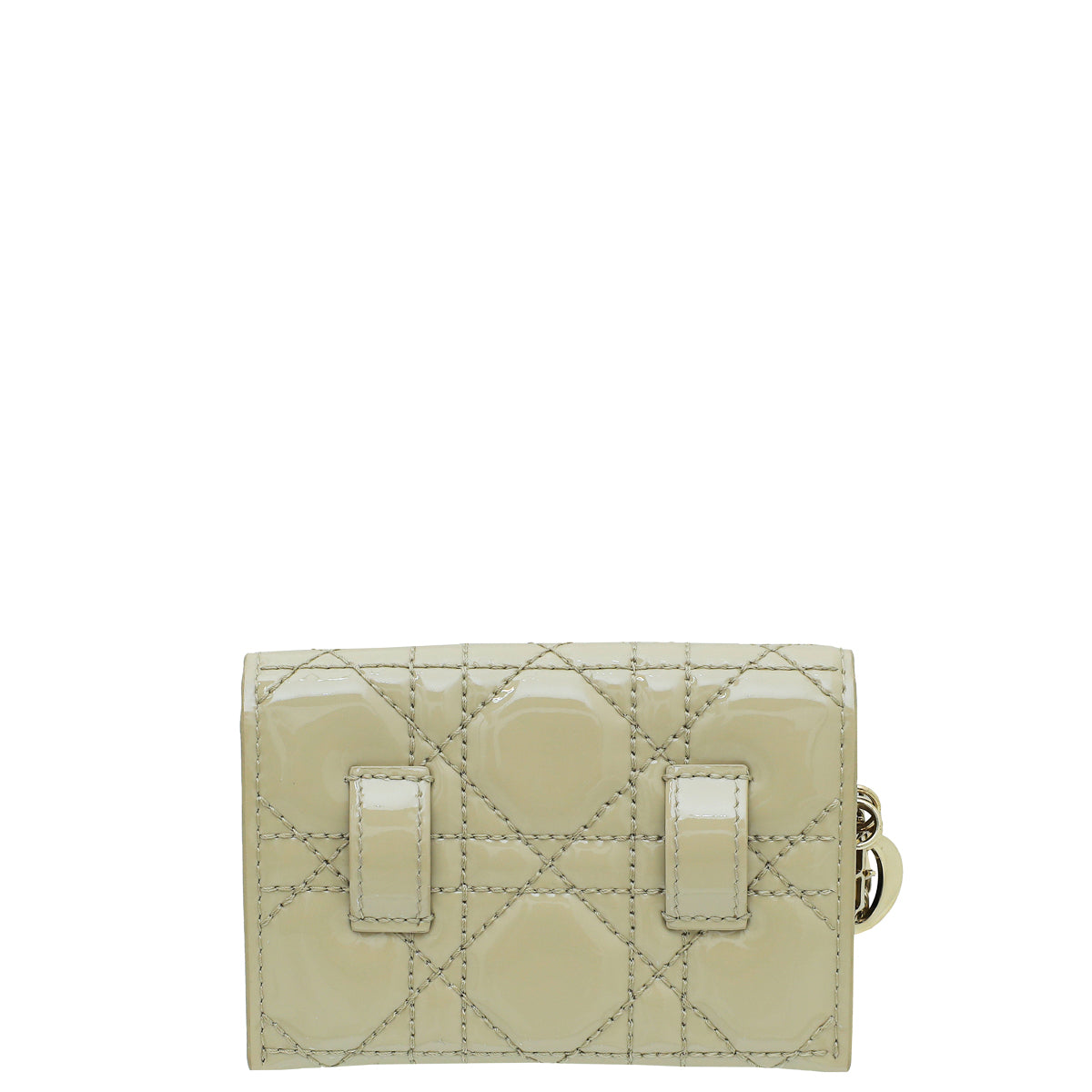 Christian Dior Sand Lady Dior Nano Chain Belt Pouch-Christian Dior-THE CLOSET