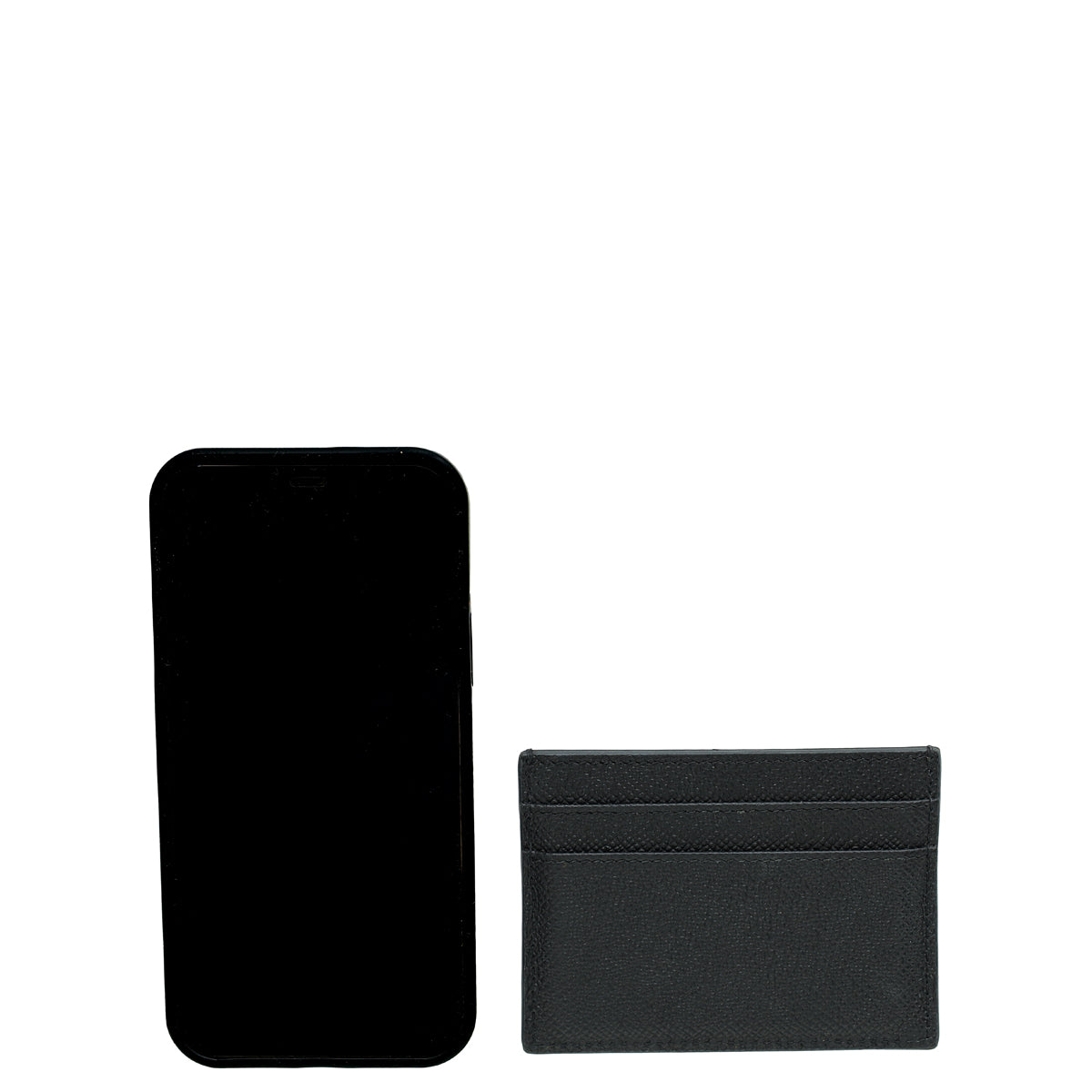 Christian Dior Black 30 Montaigne Card Holder-Christian Dior-THE CLOSET