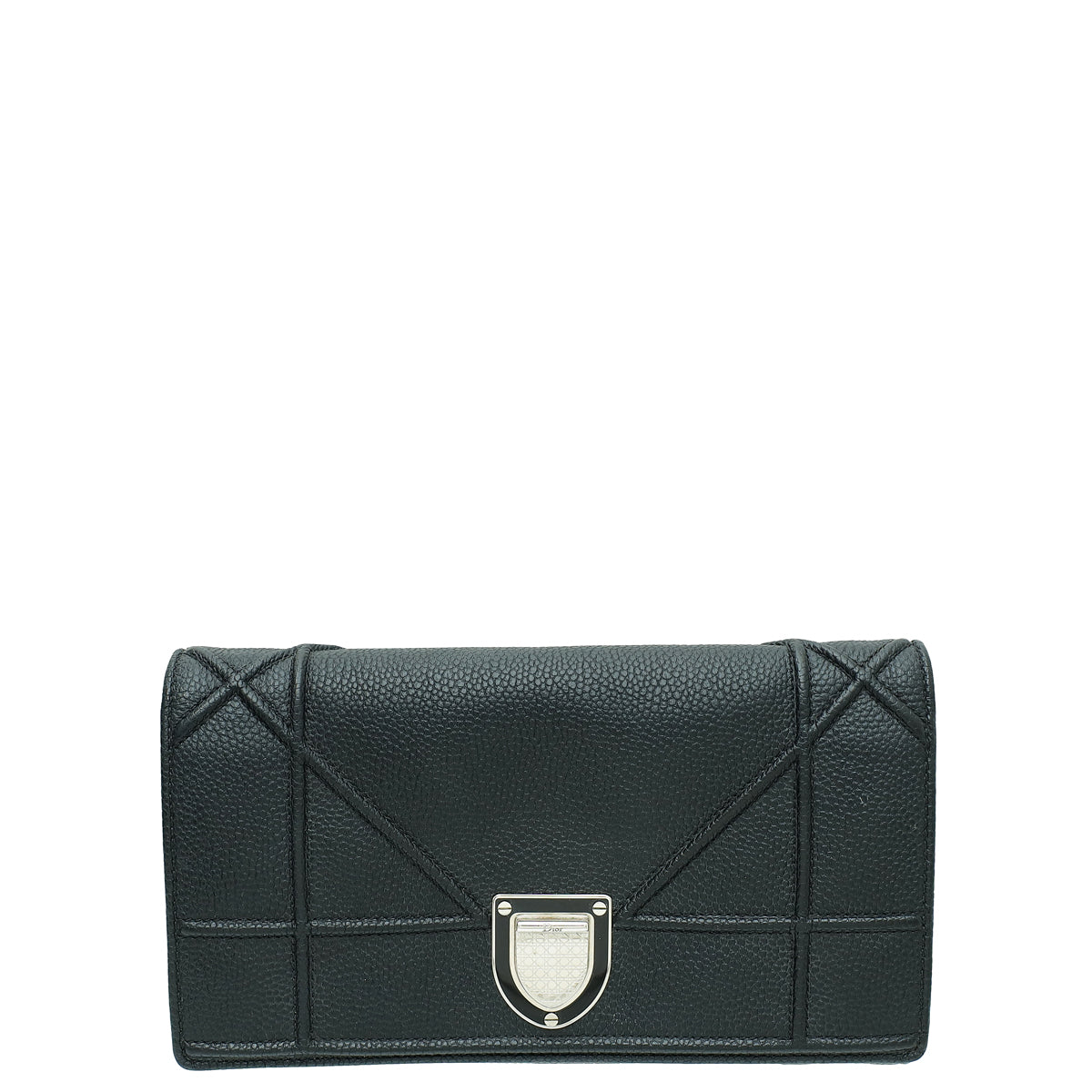 Christian Dior Black Diorama Wallet on Chain-Christian Dior-THE CLOSET