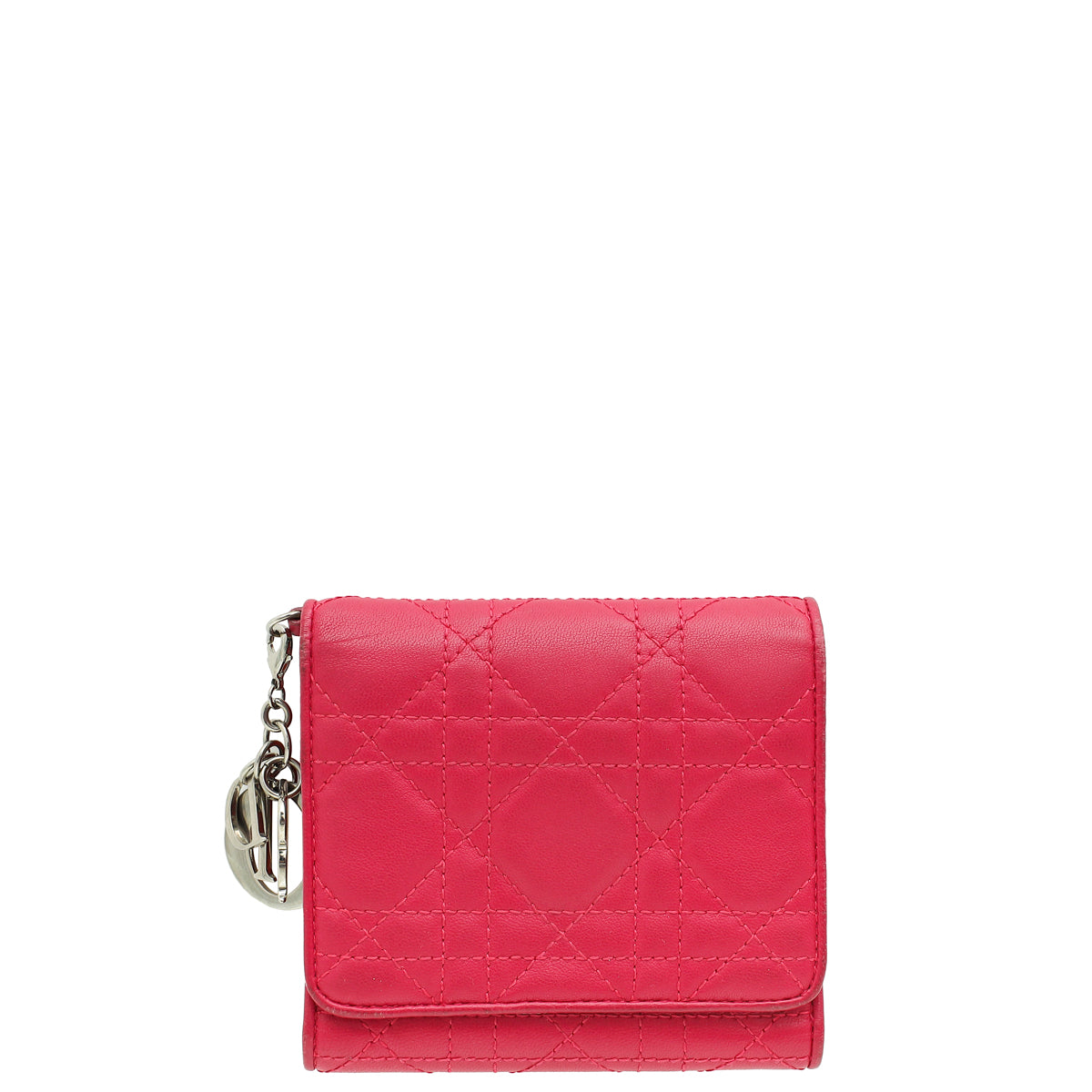 Christian Dior Tricolor Mania Compact Wallet-Christian Dior-THE CLOSET