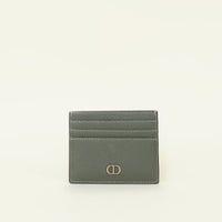 Christian Dior Khaki CD Icon Card Holder