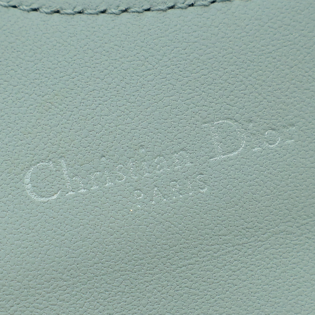 Christian Dior Grey Saddle Matte 5 Gusset Card Holder