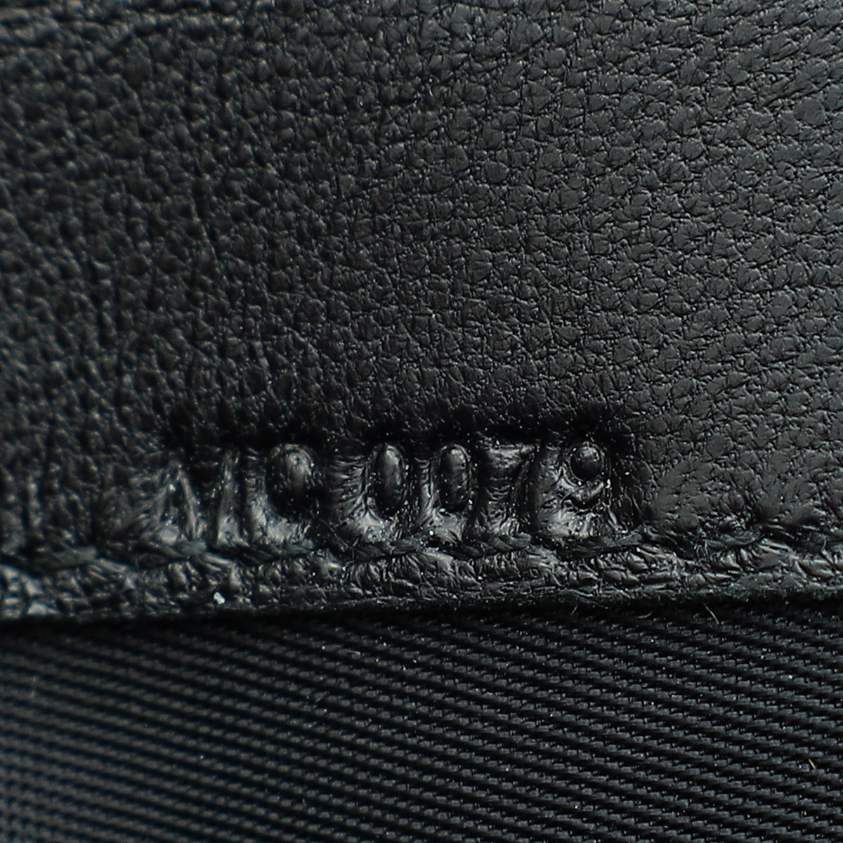 Christian Dior Black Continental Wallet