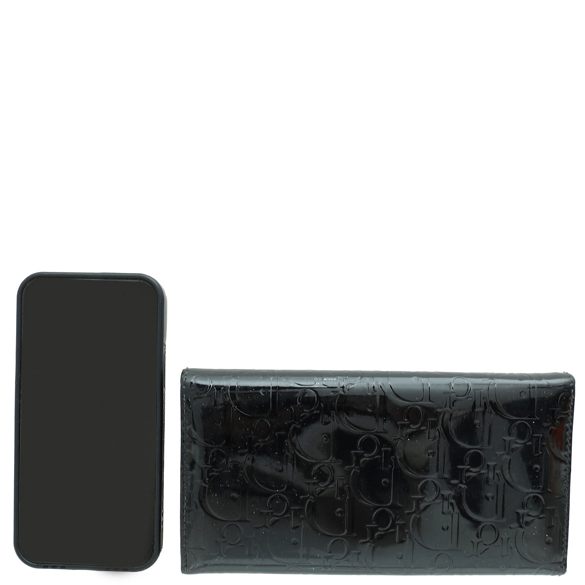 Christian Dior Black Continental Wallet-Christian Dior-THE CLOSET