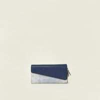 Christian Dior Blue Diorissimo Rencontre Chain Wallet
