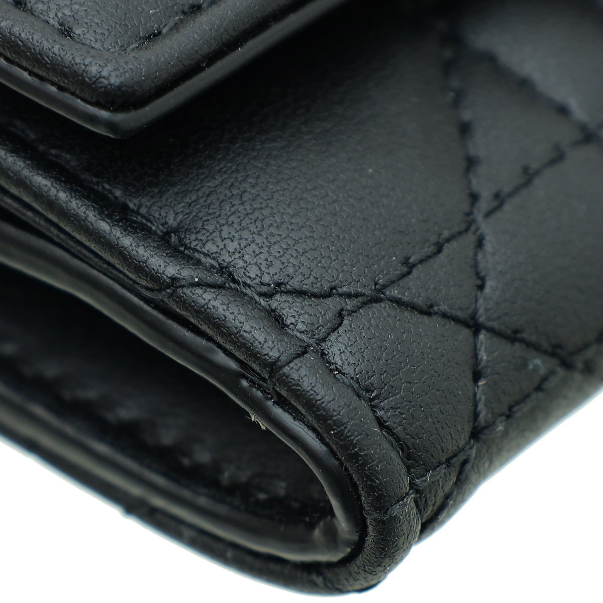 Christian Dior Black My Dior Glycine Cannage Wallet