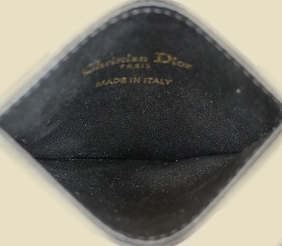 Christian Dior Black Dioramour Dior Caro Freesia Card Holder-Christian Dior-THE CLOSET