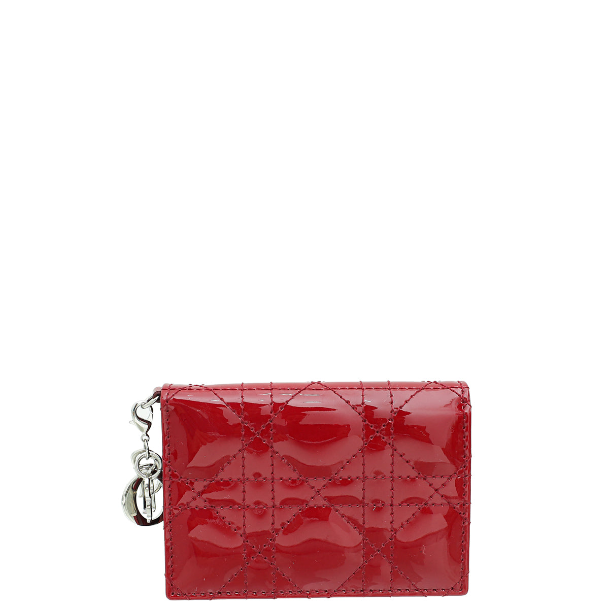 Christian Dior Cherry Lady Dior Mini Wallet