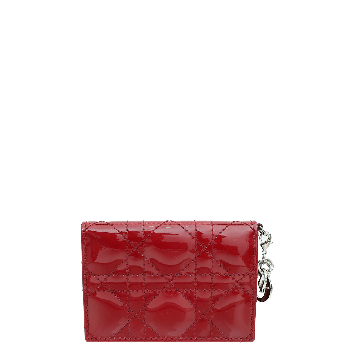 Christian Dior Cherry Lady Dior Mini Wallet