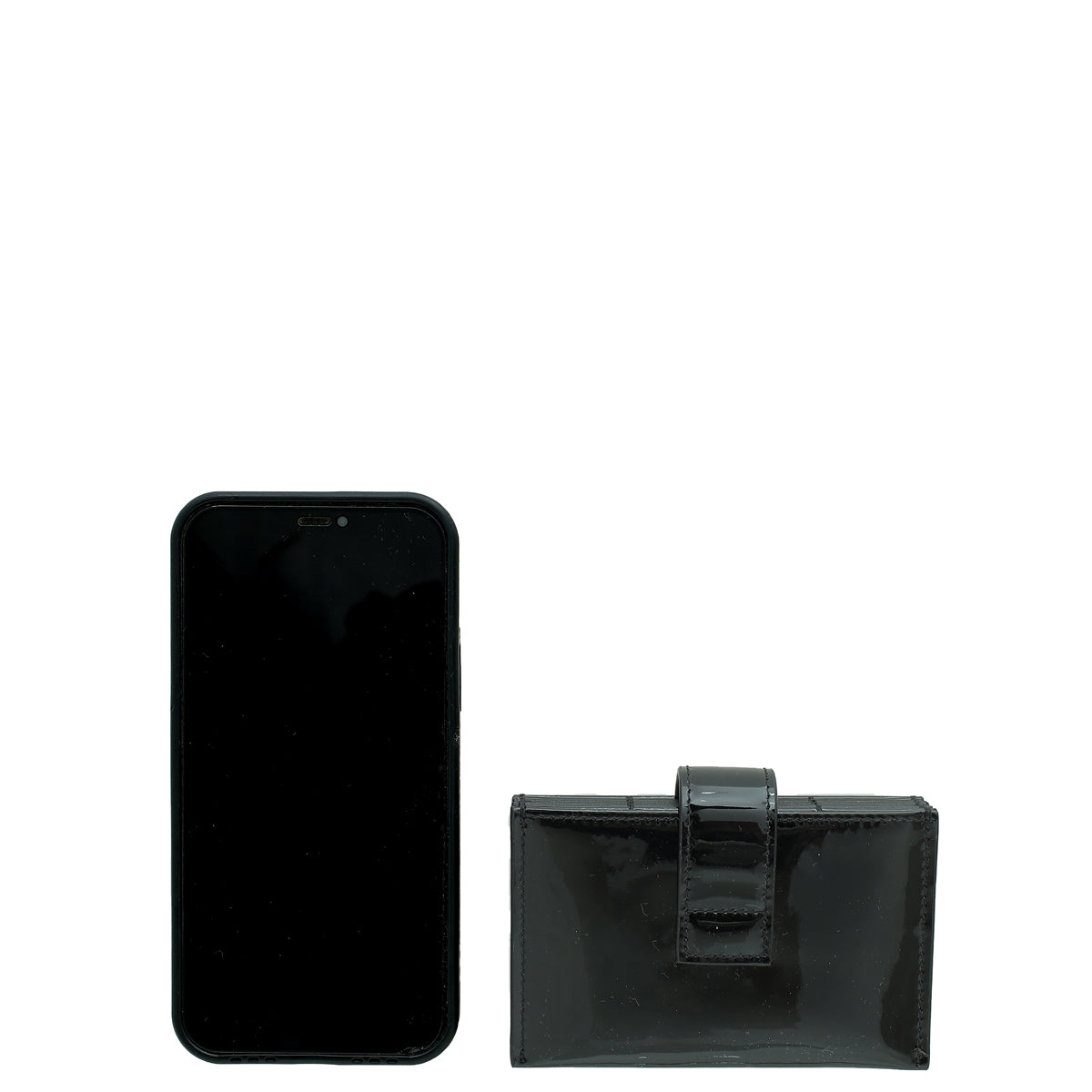 Christian Dior Black 30 Montaigne Gusseted Card Holder-Christian Dior-THE CLOSET