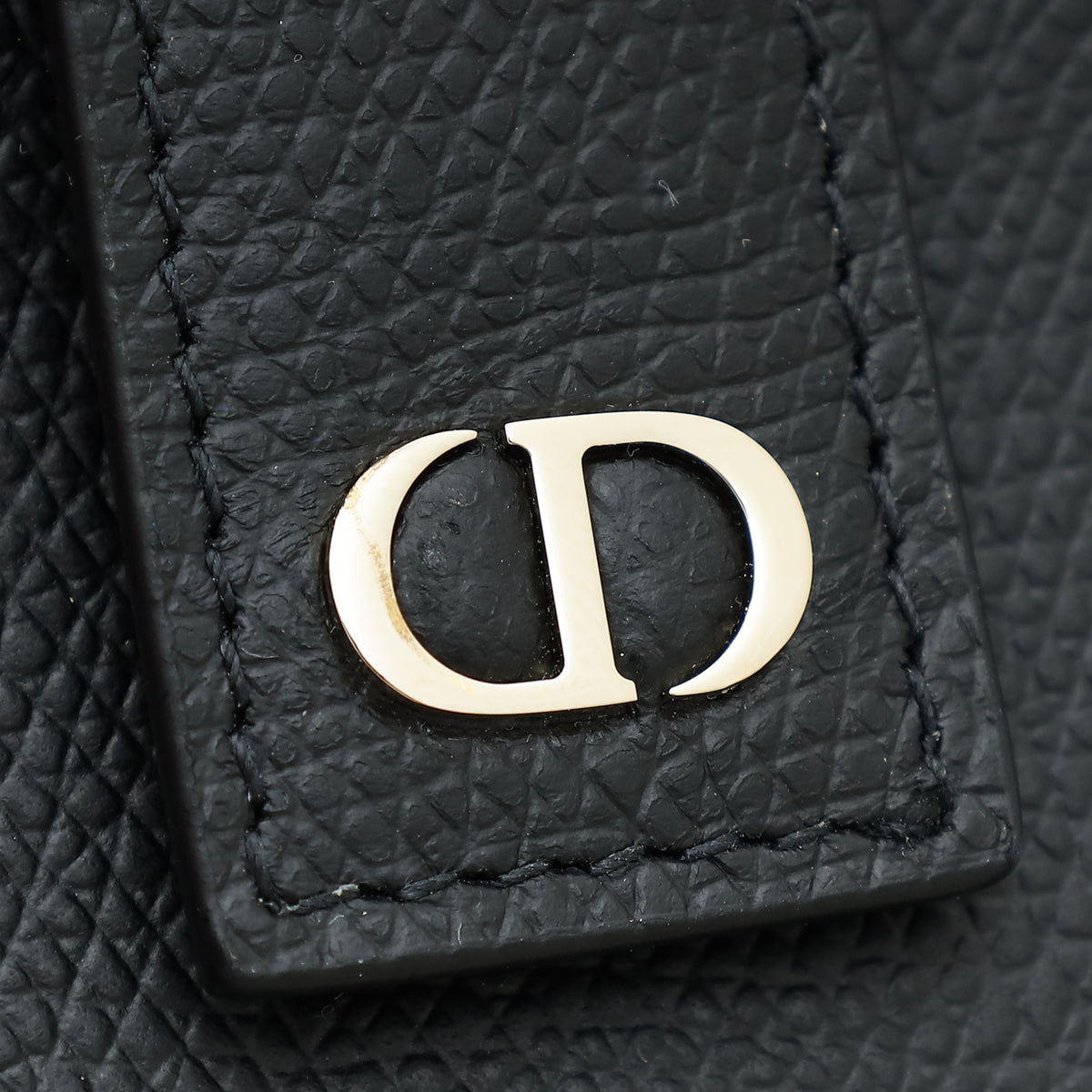 Christian Dior Black 30 Montaigne 5 Gusset Card Holder