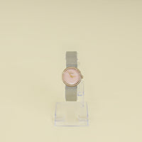 Christian Dior Stainless Steel Diamond MOP La D de Dior Satine Quartz Watch