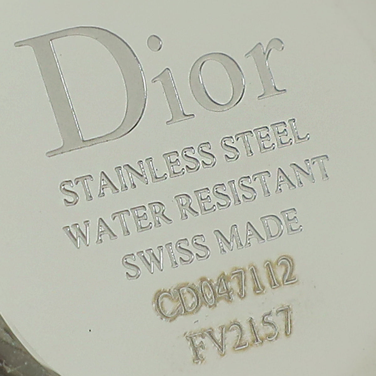 Christian Dior ST.ST Diamond La D De Dior 25mm Quartz Movement Watch