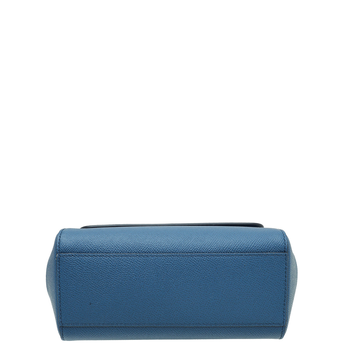 Dolce & Gabbana Blue Dauphine Small Sicily Bag