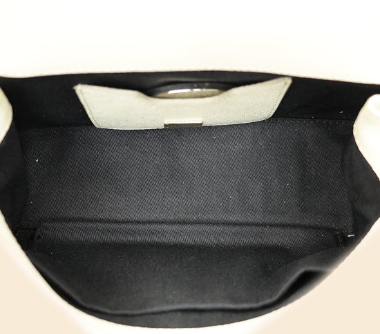 Dolce & Gabbana White Multicolor Flowers Orange Print Miss Sicily Small Bag-Dolce & Gabbana-THE CLOSET