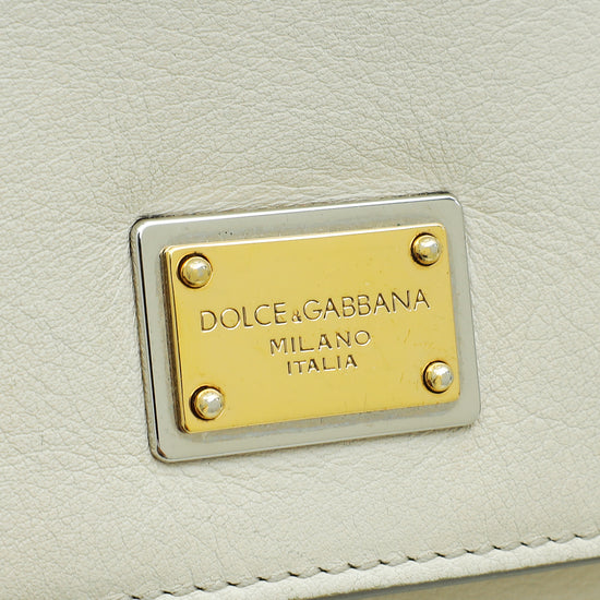 Dolce & Gabbana Bicolor Sicily Large Bag