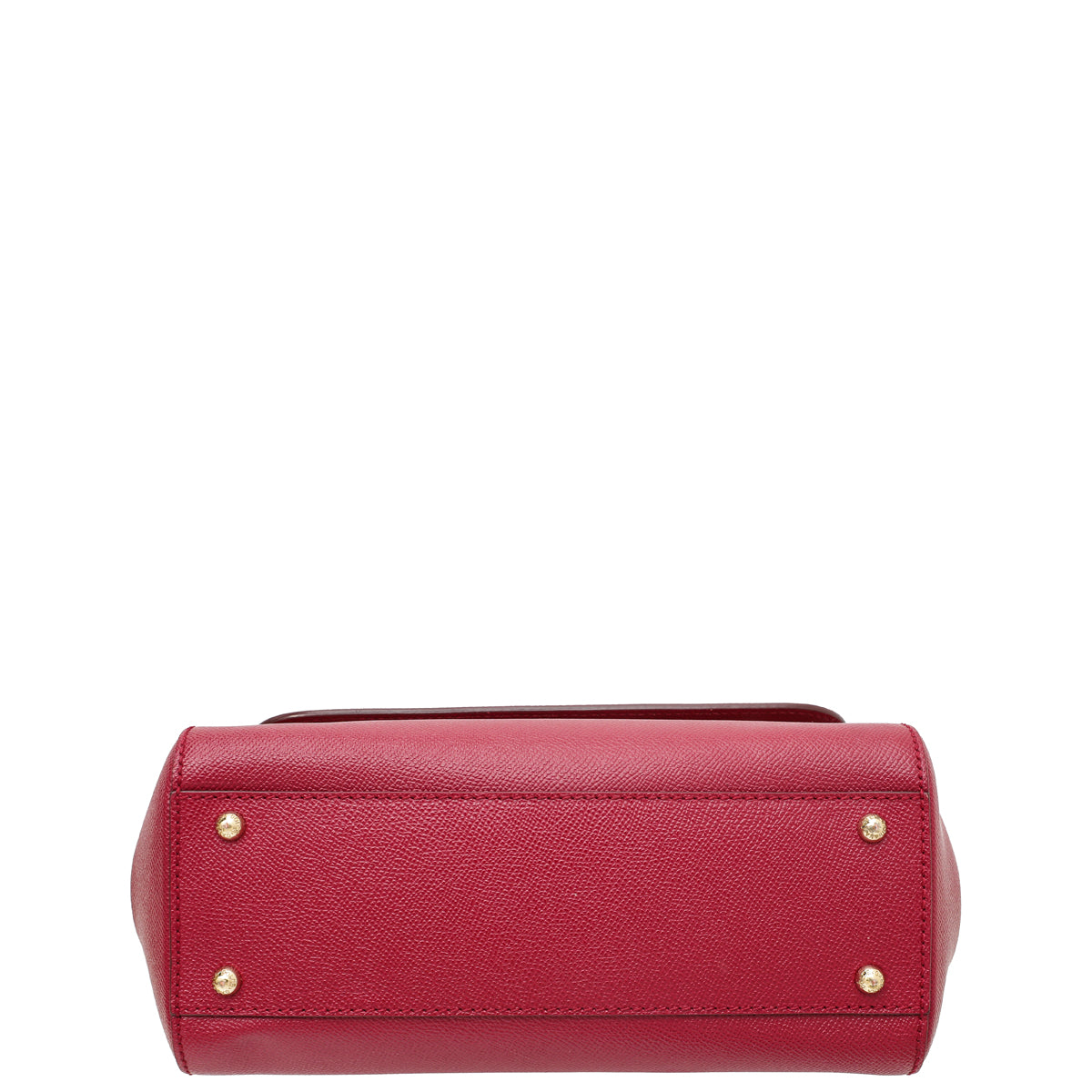 Dolce & Gabbana Red Dauphine Medium Sicily Bag