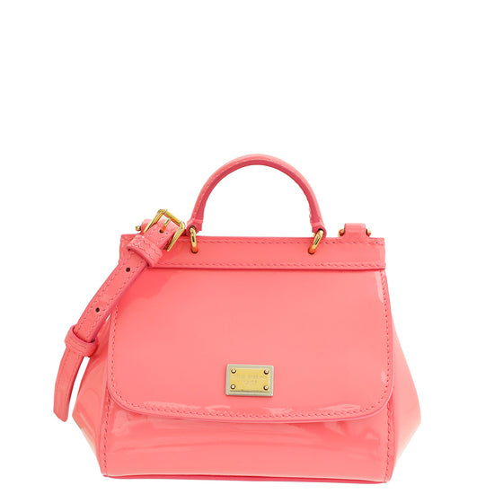 Dolce & Gabbana Pink Bambino Sicily Bag