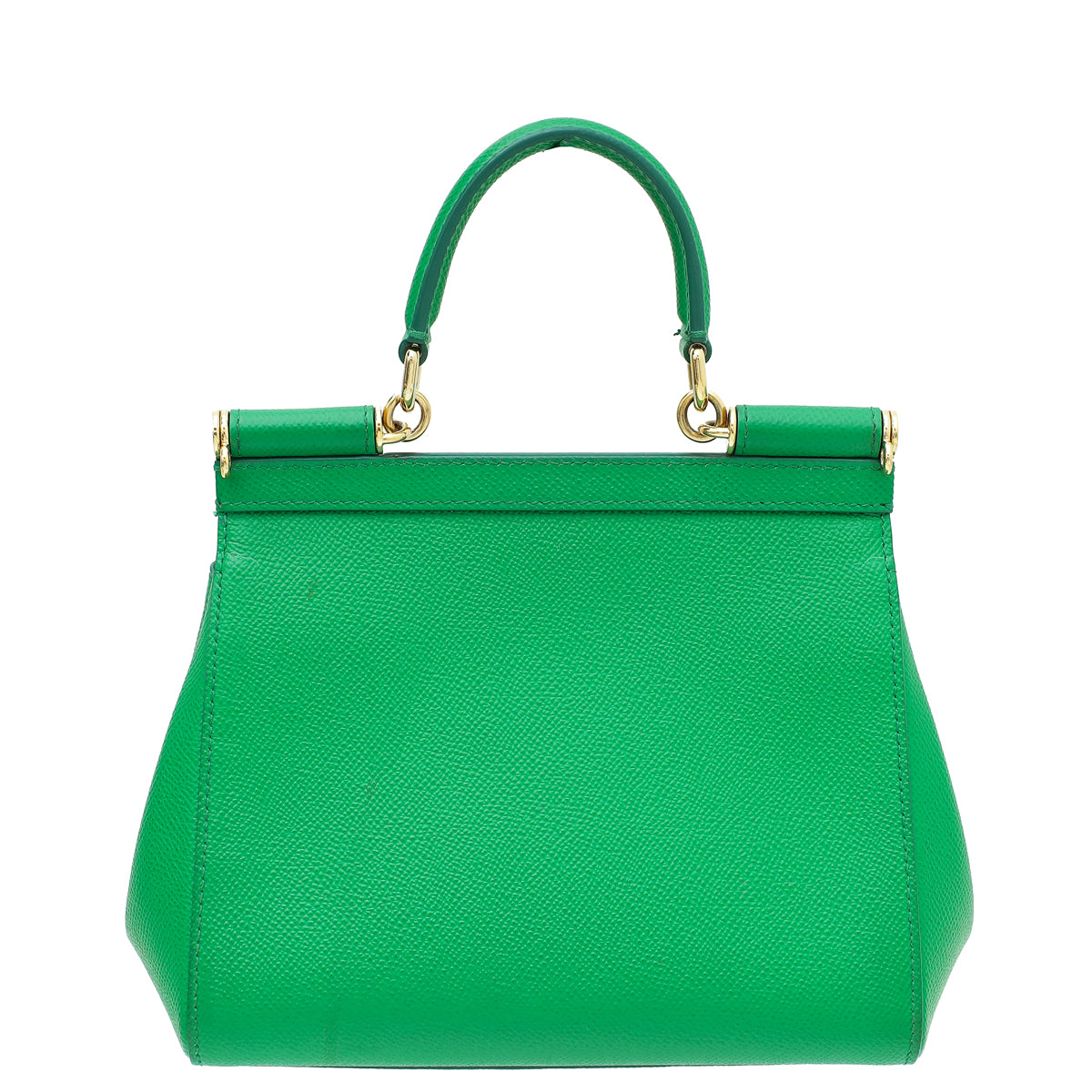 Dolce & Gabbana Green Sicily Dauphine Small Bag-Dolce & Gabbana-THE CLOSET