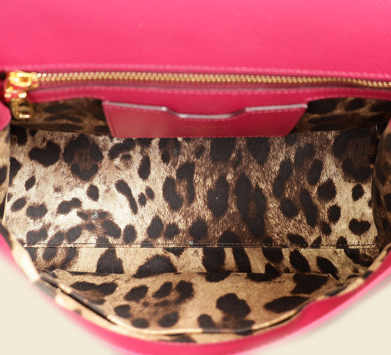 Dolce & Gabbana Fuchsia Sicily Medium Bag