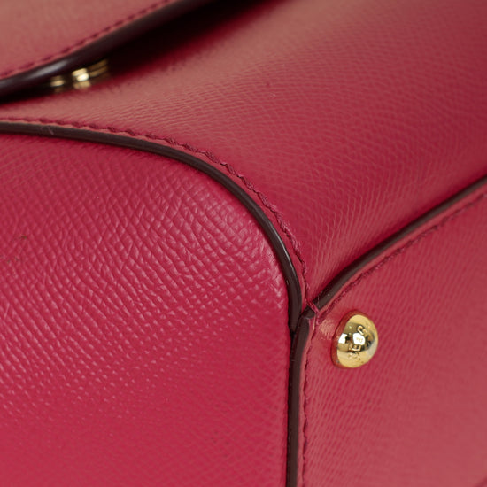 Dolce & Gabbana Fuchsia Sicily Medium Bag