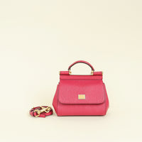 Dolce & Gabbana Fuchsia Micro Sicily Bag