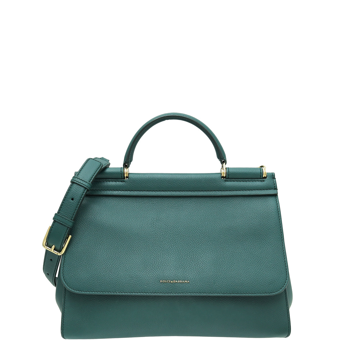 Dolce & Gabbana Green Miss Sicily Large Bag-Christian Dior-THE CLOSET