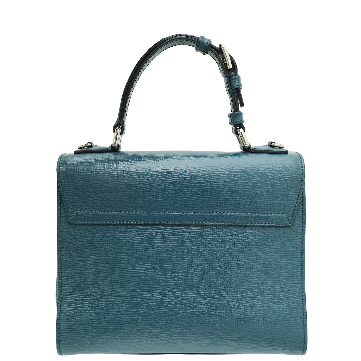 Dolce & Gabbana Blue Gray Miss Monica Medium Bag-Dolce & Gabbana-THE CLOSET