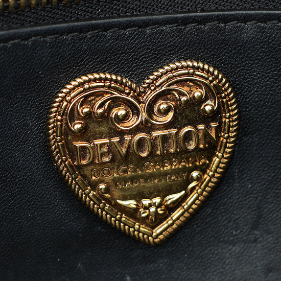 Dolce & Gabbana Bronze Devotion Flap Bag-Dolce & Gabbana-THE CLOSET
