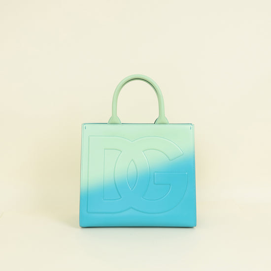 Dolce & Gabbana Bicolor DG Daily Gradient-Effect Shopper Small Bag