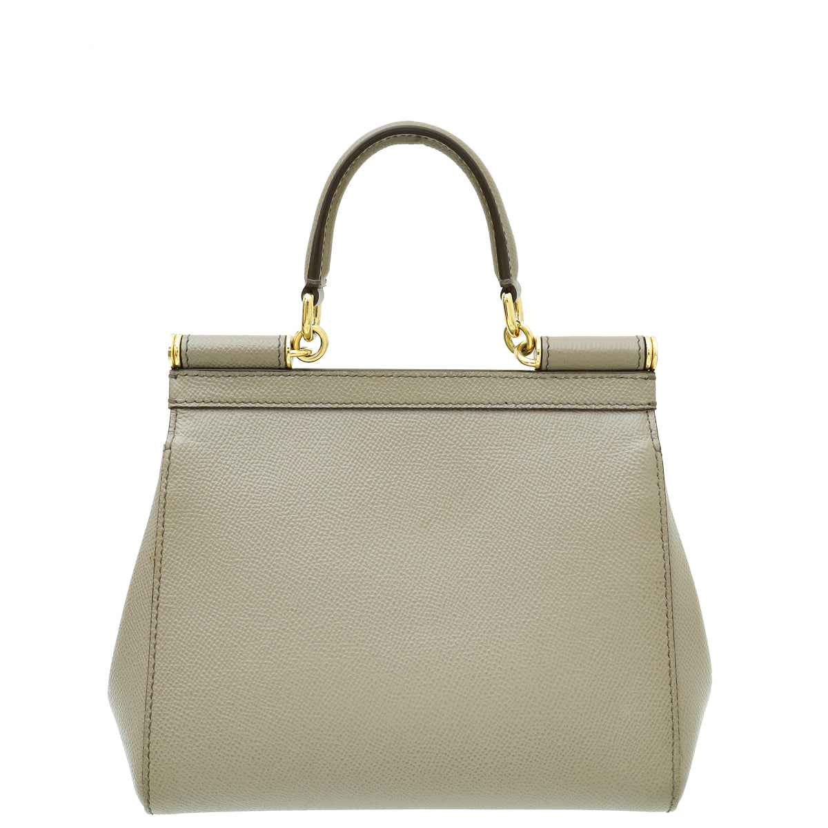 Dolce & Gabbana Grey Dauphine Sicily Small Bag-Dolce & Gabbana-THE CLOSET