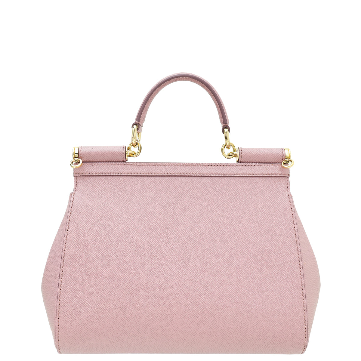 Dolce & Gabbana Mauve Dauphine Sicily Medium Bag-Dolce & Gabbana-THE CLOSET