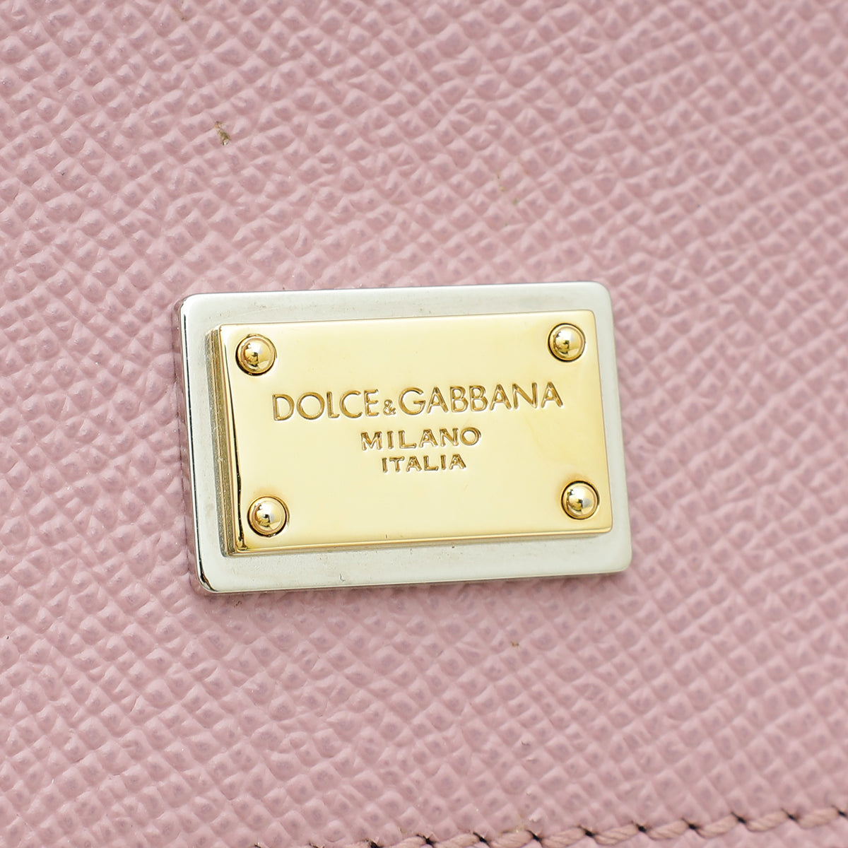 Dolce & Gabbana Mauve Dauphine Sicily Medium Bag