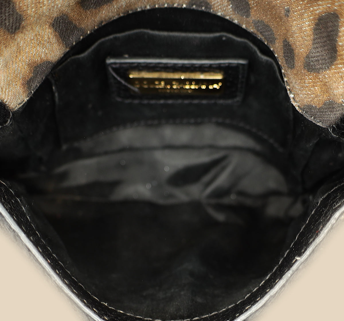 Dolce & Gabbana Brown Leopard Print Clutch Bag-Dolce & Gabbana-THE CLOSET