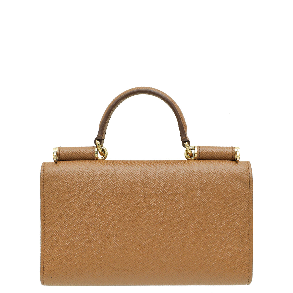 Dolce & Gabbana Brown Dauphine Sicily Von Bag-Dolce & Gabbana-THE CLOSET