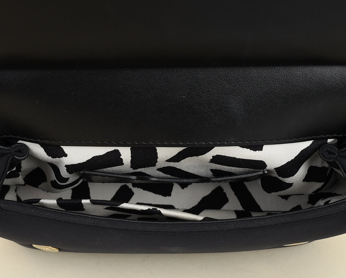 Dolce & Gabbana Black Neoprene Sicily Small Bag-Dolce & Gabbana-THE CLOSET