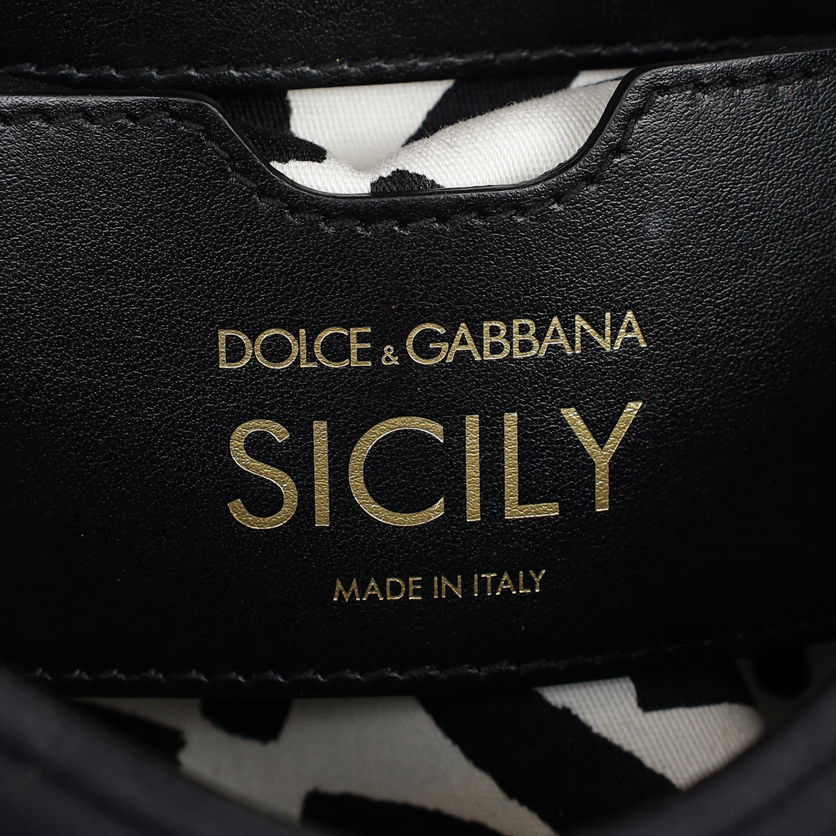 Dolce & Gabbana Black Neoprene Sicily Small Bag-Dolce & Gabbana-THE CLOSET