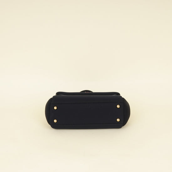 Dolce & Gabbana Black Neoprene Sicily Small Bag-Dolce & Gabbana-THE CLOSET