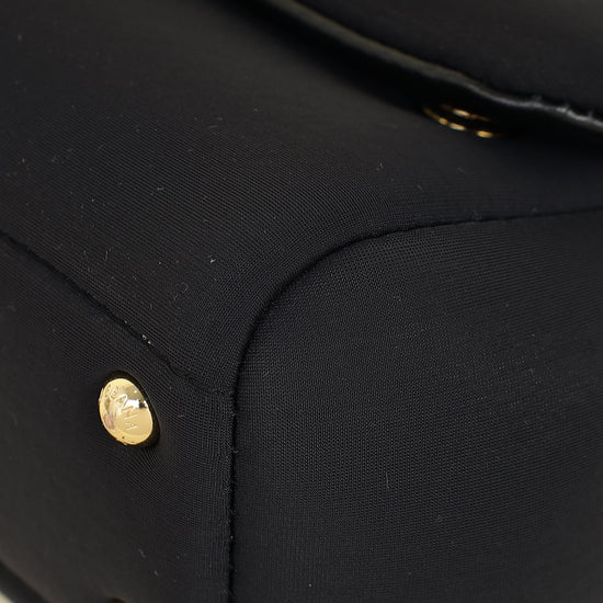 Dolce & Gabbana Black Neoprene Sicily Small Bag-Dolce & Gabbana-THE CLOSET