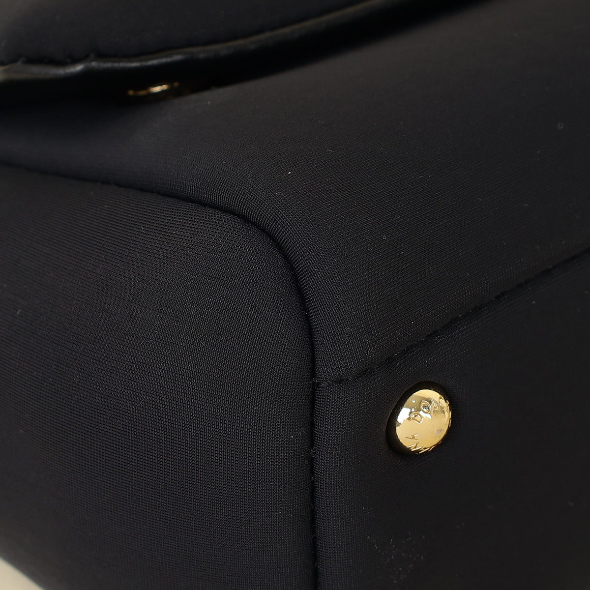 Dolce & Gabbana Black Neoprene Sicily Small Bag-Dolce & Gabbana-THE CLOSET