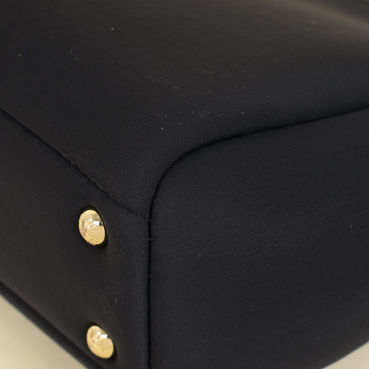 Dolce & Gabbana Black Neoprene Sicily Small Bag-Dolce & Gabbana-THE CLOSET