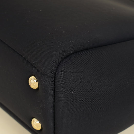 Dolce & Gabbana Black Neoprene Sicily Small Bag-Dolce & Gabbana-THE CLOSET
