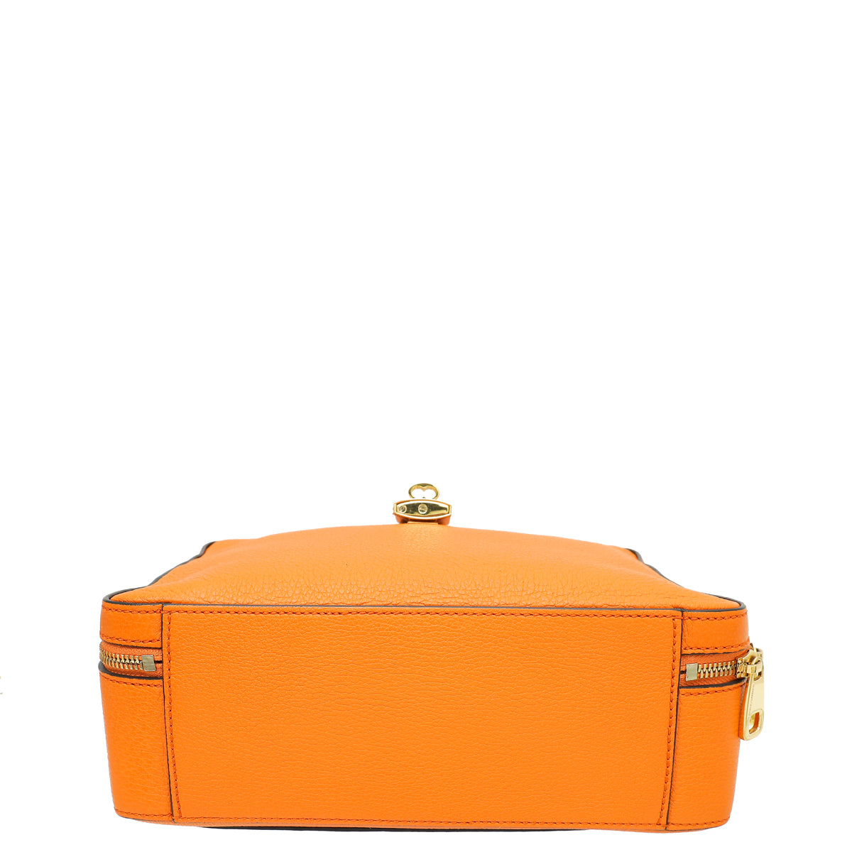 Dolce & Gabbana Orange Rosaria Top Handle Bag